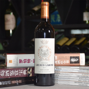 2017金玫瑰城堡红酒法国原瓶原装 GruaudLarose 进口葡萄酒Chateau