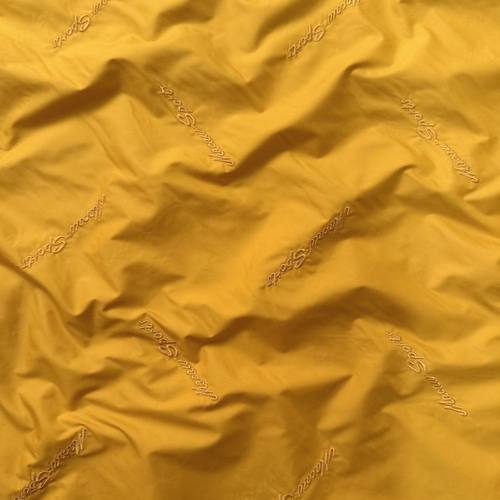 防绒三合一绣花羽绒服面料直充尼丝纺立体保暖防风防水棉服棉裤童