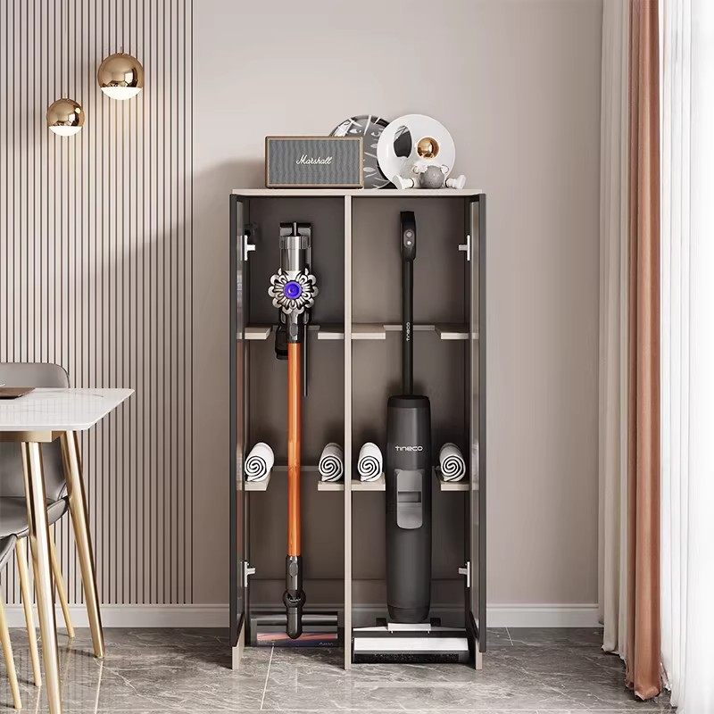洗地机收纳柜小户型家用添可追觅小米石头友望客厅吸尘器置物柜子