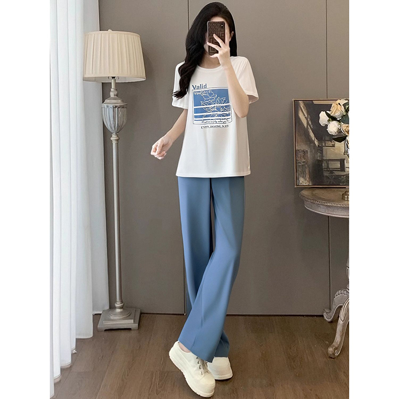 气质减龄休闲运动套装女夏