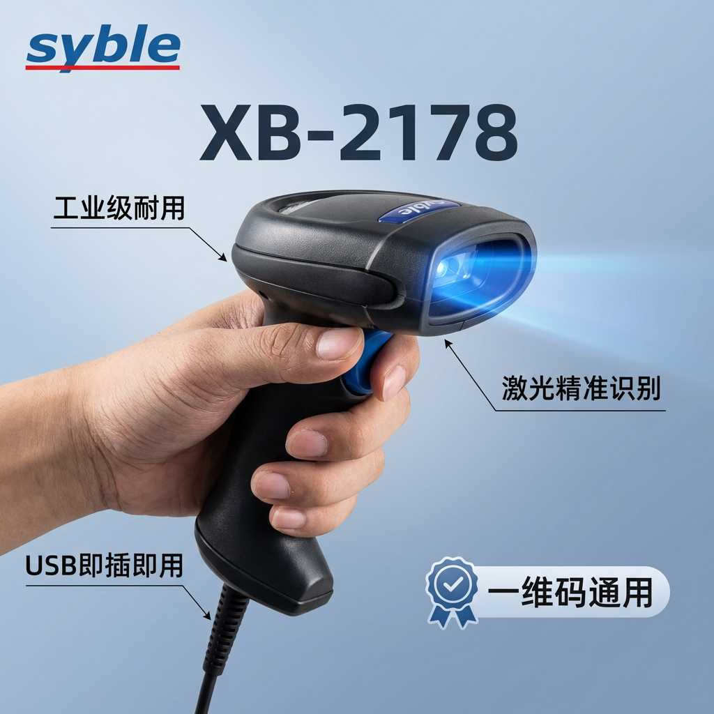 有线条码扫描枪syble广州讯宝