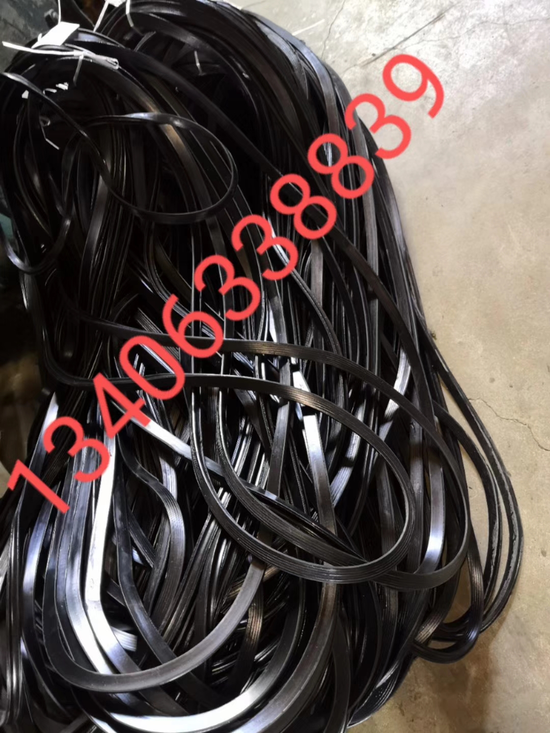 水泥管胶圈承插口橡胶圈涵管顶管雨水管排水管排污管密封圈橡皮圈