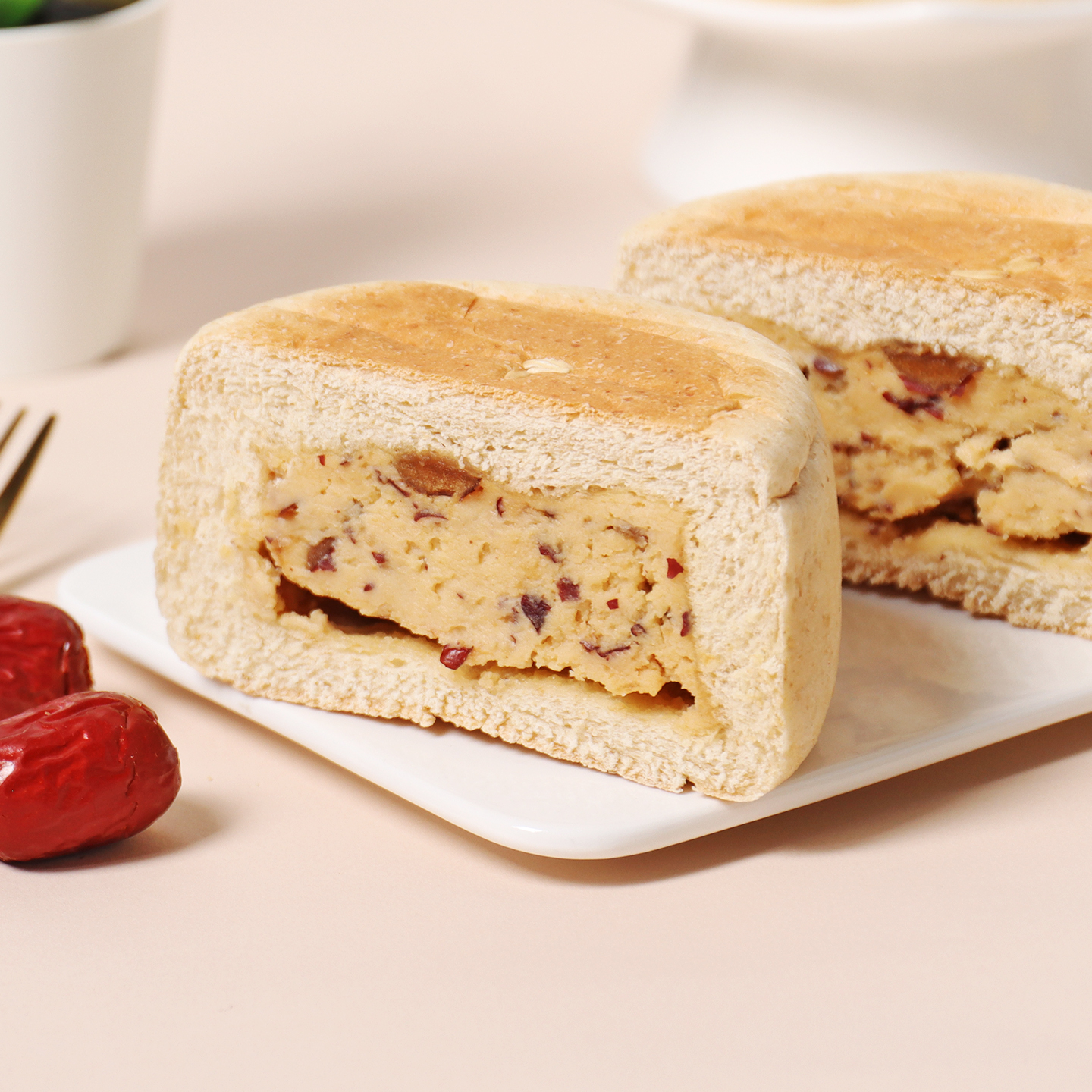 橡木盾红枣乳酪车轮饼