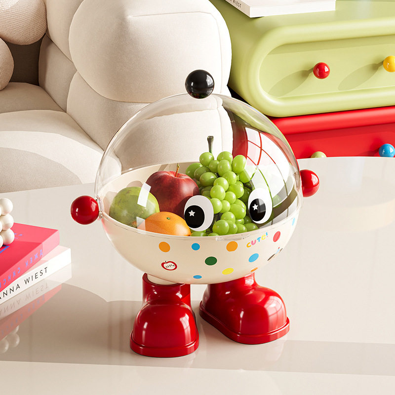 水果盘家用客厅茶几高端精致零食摆放盘高颜值干果盘糖果收纳盒子