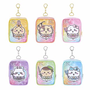 日本chiikawa吉伊卡哇魔法少女挂件包卡通可爱乌萨奇小八透明娃包