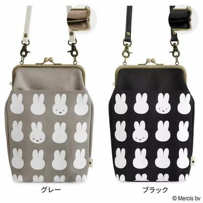 日本ayanokoji限定米菲miffy口金包卡通可爱单肩斜挎包收纳手机
