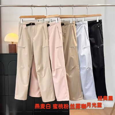 情侣户外三防加绒保暖软壳冲锋裤