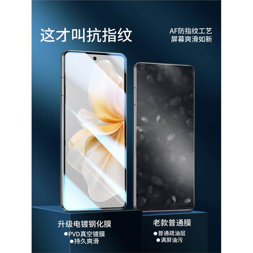 适用真我neo7Turbo钢化膜全屏全覆盖realmeneo7se手机贴膜高清抗蓝光neo7x刚化膜抗摔保护防指纹neo7玻璃屏保