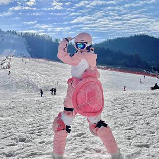 滑雪小乌龟三件套护具护臀儿童成人防摔屁垫护膝专用全套装备外穿