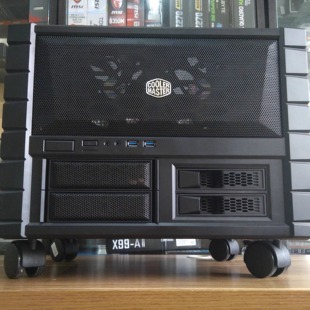 DIY定制机箱自带显示器 副屏 笔记本 铝机身迷你小型整机便携式