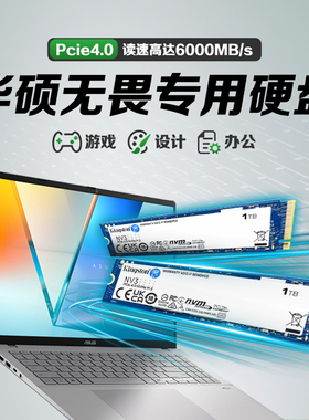 华硕无畏专用笔记本m2固态硬盘512g/1t/2t/4t ssd金士顿固态硬盘