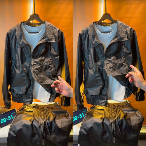 秋季老钱风男士潮牌时尚外套