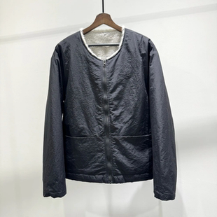 【冬季男士黑武士座山雕加绒夹克外套】简约大口袋圆领保暖上衣潮