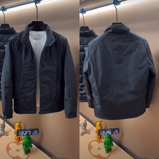 “黑武士立领夹克棉服”男士设计款冬季保暖外套百搭商务休闲男装