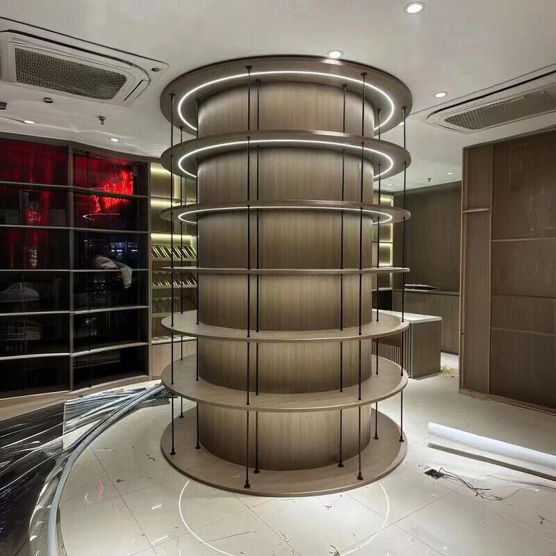 金属书架铝合金金属圆管