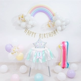 Детский милый радужный воздушный шар, подарок на день рождения