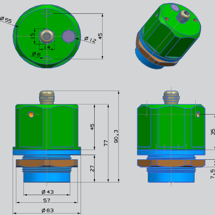 Acconeer 60GHz PCR毫米波测距雷达传感器/水位计/液位计/物位计