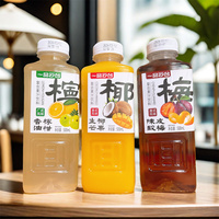 一品云台生椰芒果香柠油柑陈皮酸梅复合果汁饮料500ml广式风味