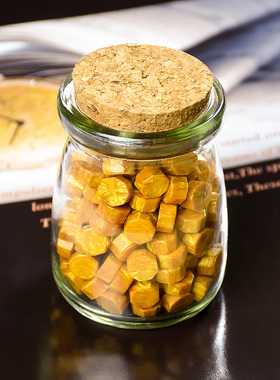 瓶装礼物礼品火漆章火漆蜡块信封封印蜡定制印封蜡火漆蜡粒腊颗粒