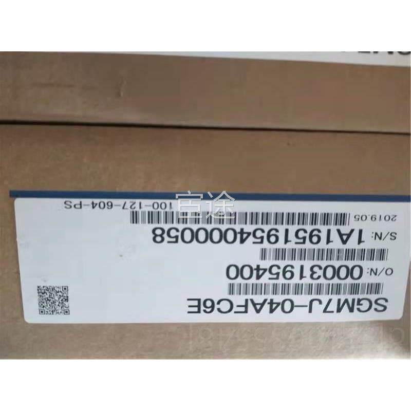 议价电原装安川7系440W0SIV伺服机SGM7J-0AFC6E