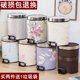 欧式 带盖大号家用厨房客厅卫生间脚踩有盖垃圾筒 创意垃圾桶脚踏式