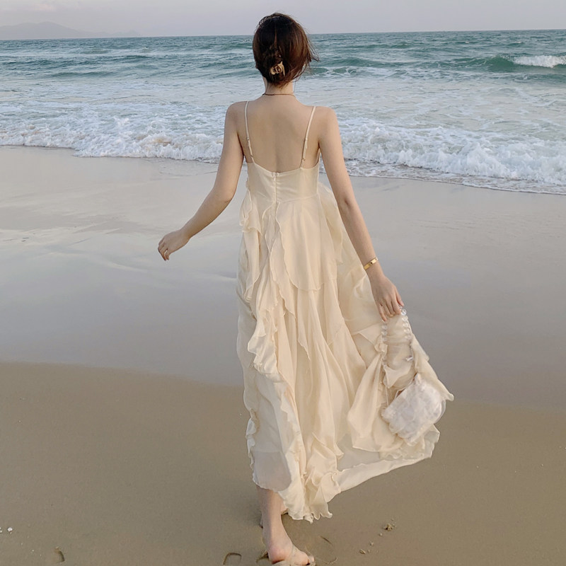 大理洱海拍照裙子甜美高