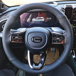 传祺M8专用手缝方向盘套 GS8 ES9 M6 E9 GS4plus全包把套内饰改装