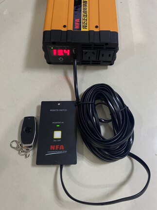 NFA纽福克斯正弦波逆变器修正波遥控 远程控制遥控面板外接开关线