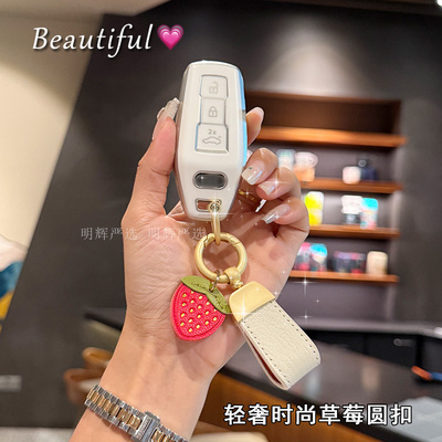 专用奥迪车钥匙套a5la6la5q4车扣