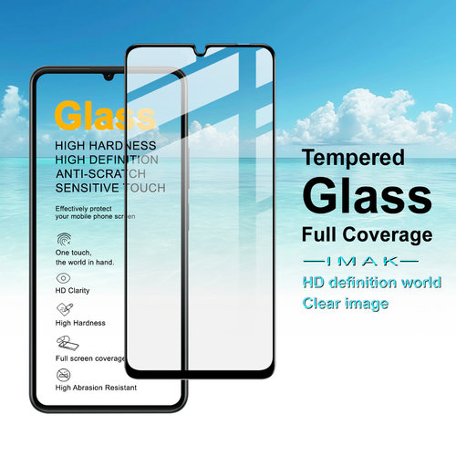 imak适用真我 realme Note 80 4G钢化玻璃膜手机膜高透防偷窥保护膜防窥高清防摔贴膜非全屏