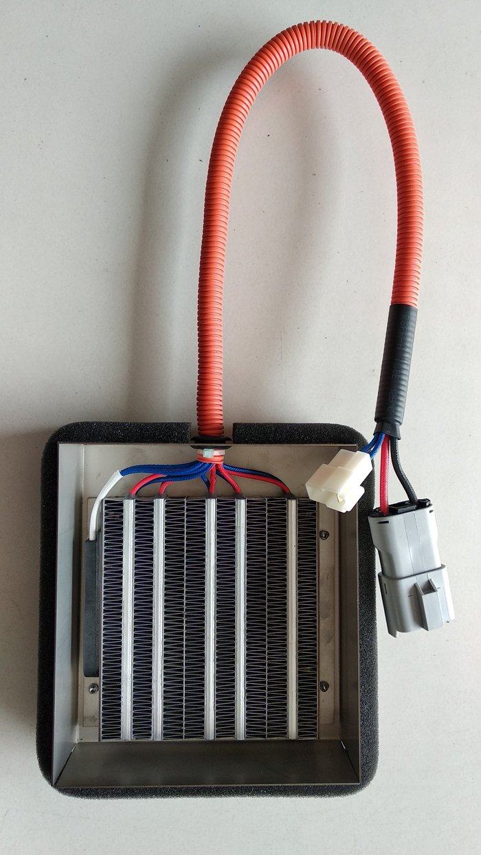 新能源汽车空调风暖PTC加热器150V2KW 电动汽车加热器（不锈钢框
