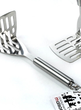 法国镜面304不锈钢马铃薯压泥器钢柄土豆芋泥捣泥器薯压铲Presser