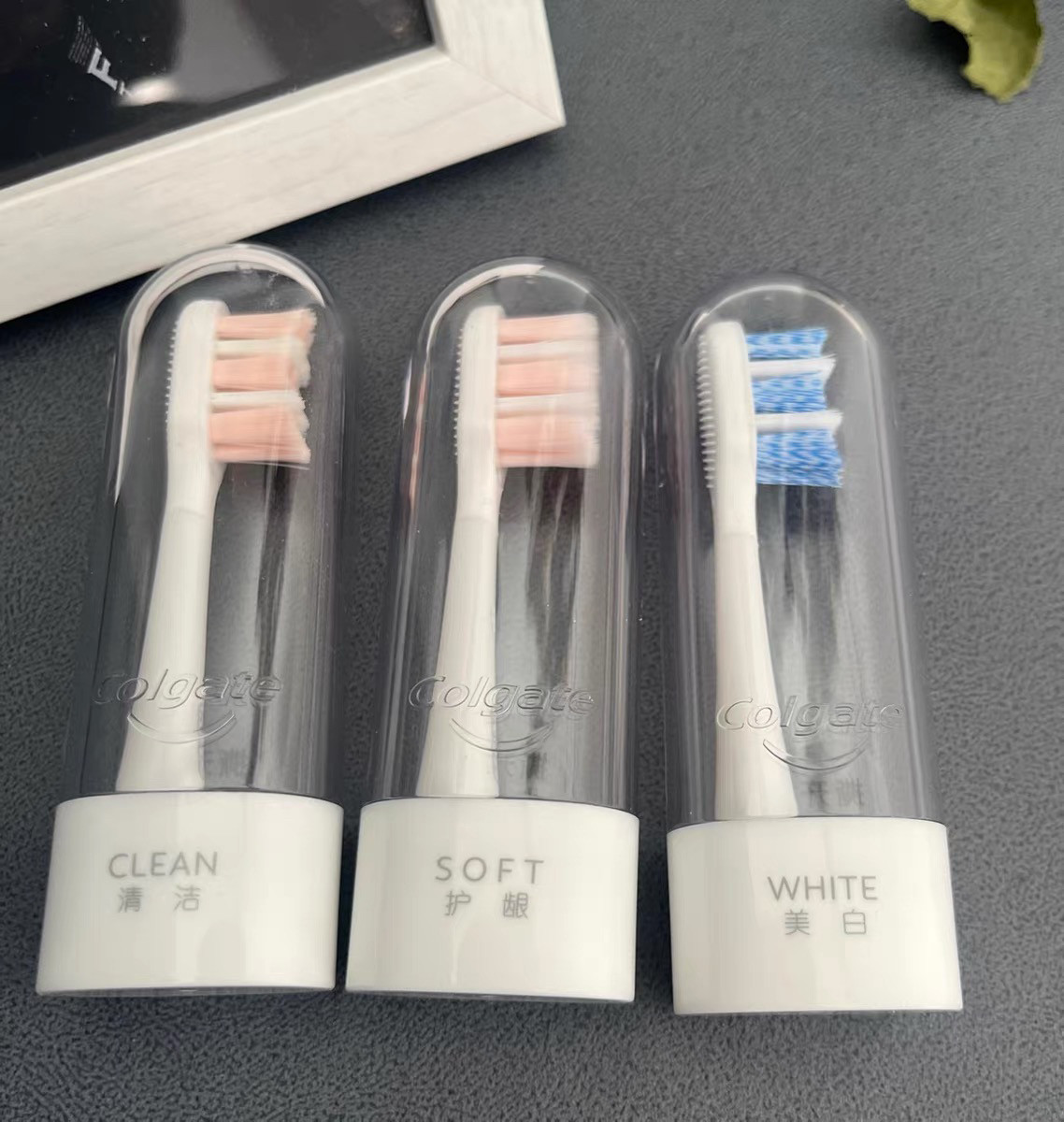 高露洁悦光系列电动牙刷美白深洁护龈替换刷头便携组合装原装刷头