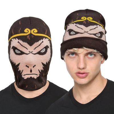 黑神话悟空黑猴Wukong小贱贱死侍头套cos游戏电影周边道具线冷帽