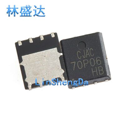 CJAC70P06丝印CJAC70P06封装 PDFNWB-8L-EP(5x6)场效应管(MOSFET)