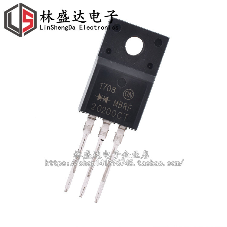 全新肖特基 MBRF20200CTG MBR20200CT 塑封TO220 B20200G 20A200V