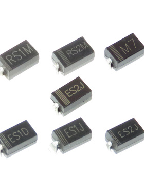 二极管 M1/M4/M7/M7F/SF14/16/18/28/FR104/105/107/UF4007/SMA