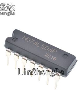 74LS04 直插 HD74LS04P 六反相器 DIP-14 SN74LS04N