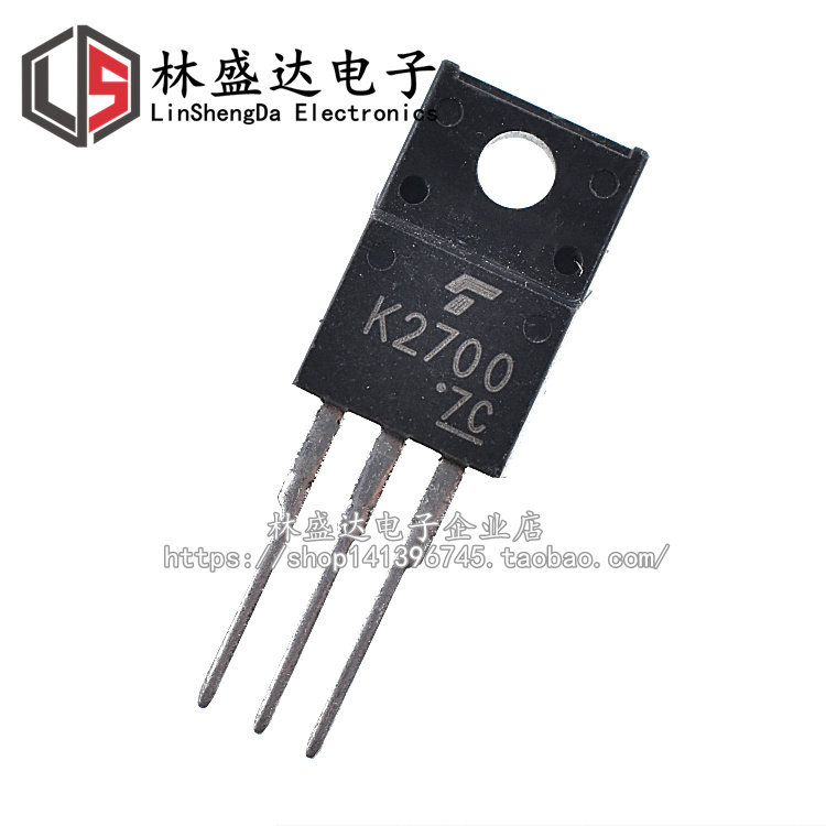 全新 2SK2700 K2700 N沟道场 MOS效应管 电源管 TO220F 900V/3A