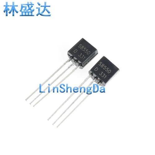 S8550 三极管  封装TO92 PNP 直插三极管 PNP TO-92 S8550 D