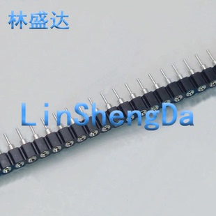 排母 插座 圆孔座 单排 1X40PIN 针座 圆孔 40P 2.54MM