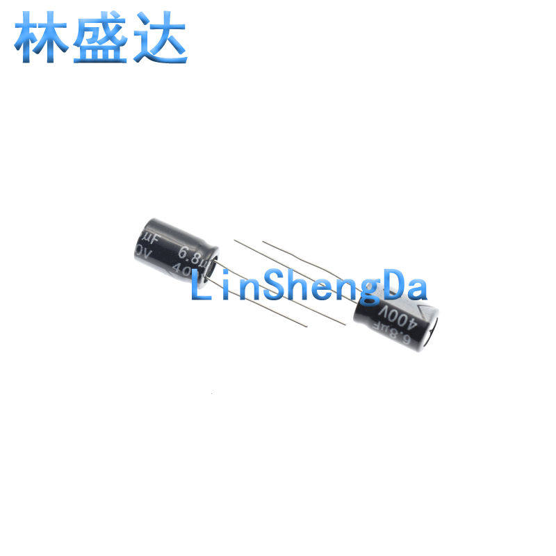 LED长寿命铝电解电容400V6.8UF   6.8UF 400V 10X13 8x12MM