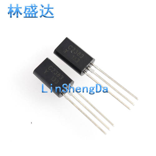 全新 2SC2383 TO-92L 三极管  C2383 音响音频功放对管 小功率