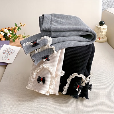 外穿裤子一体冬装儿童绒长裤女童女宝宝打底保暖加厚秋冬季裤加绒