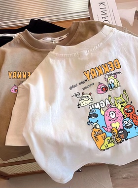 韩版圆领印花洋气-100876rf男女宝宝小童2024CZ时尚新款洋气男女