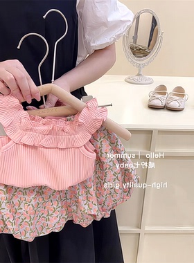 韩版夏季小童背心夏季小童2024新款宝宝CZ-100872rf时尚男女男女