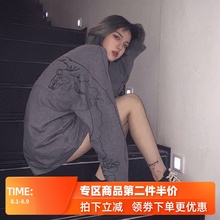 GRKC创世纪长袖套头卫衣吴宣仪VAVA同款男女情侣宽松嘻哈国潮上衣