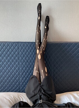 性感渔网袜破洞不勾丝打底渔网袜丝袜薄款防勾丝不掉档加档加大女