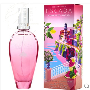 EDT ESCADA ROSSO; SPRAY女士香水限量美国直邮新品 SORBETTO