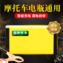 踏板摩托车充电器12v伏2aa充电机1